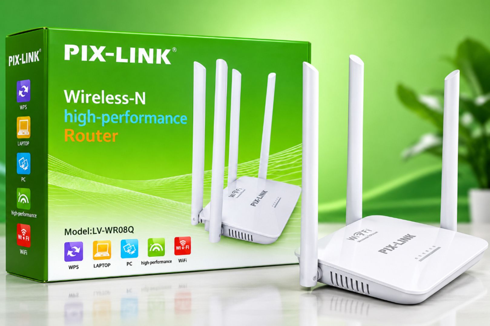 Router WiFi PIX-LINK LV-WR08Q