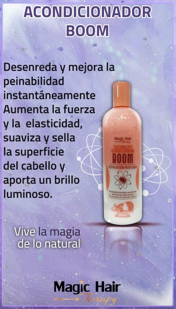 Kit Magic Hair Reparación Boom Ultra Gold Premium Mas Obsequio