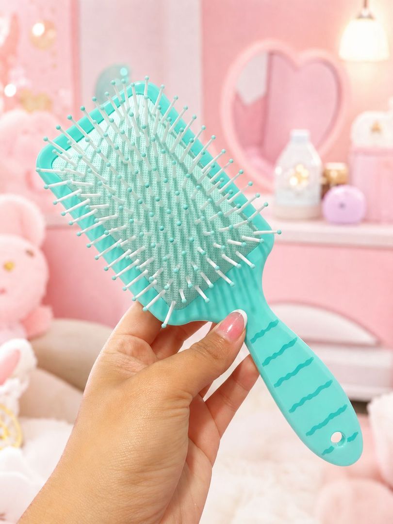 Cepillo stich suave y delicado con tu cabello 