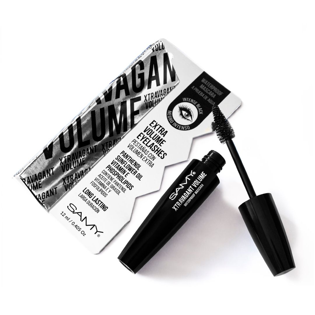 MASCARA DE PESTAÑAS A PRUEBA DE AGUA XTRAVAGANT VOLUME SAMY