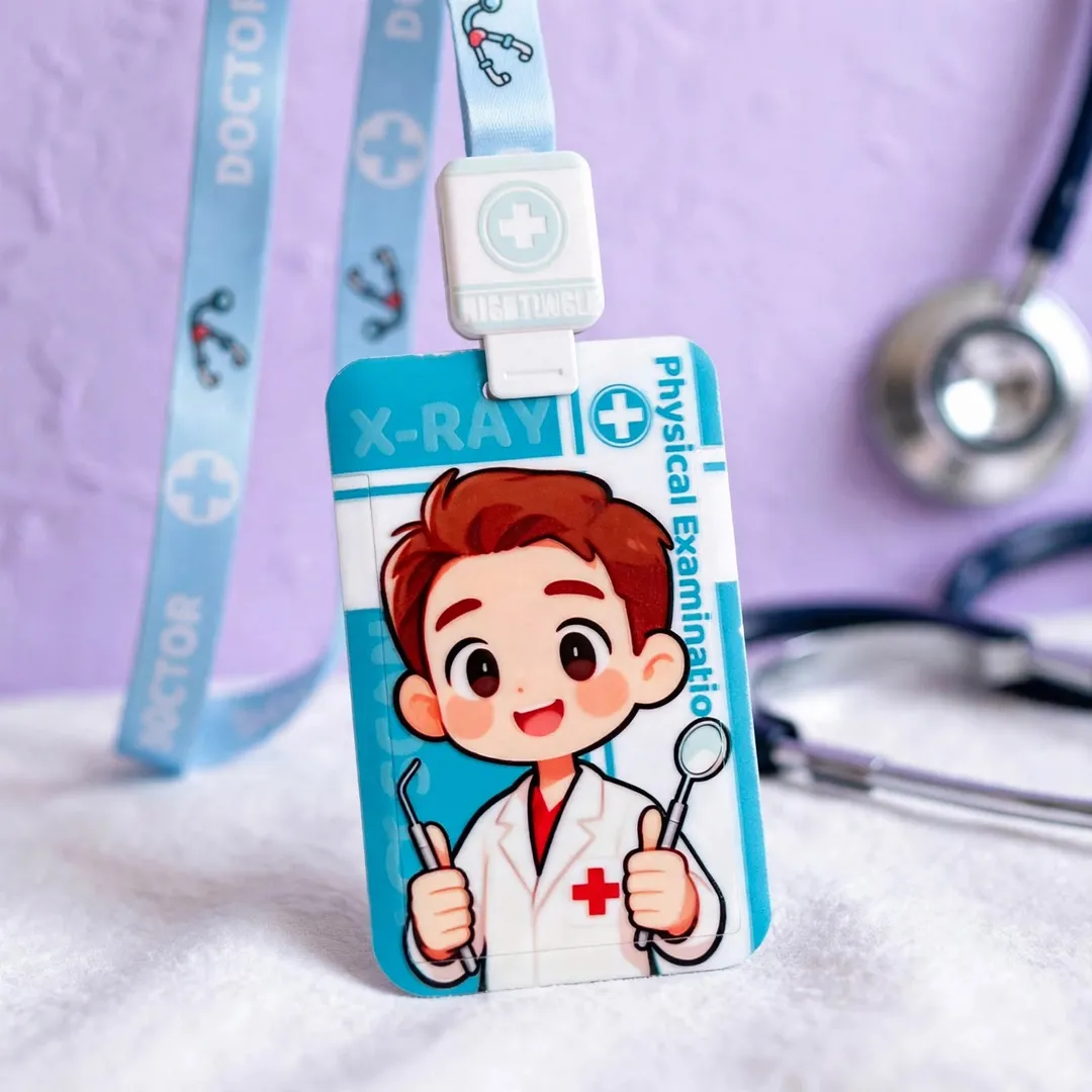 PORTACARNET DOCTOR CON CORREA