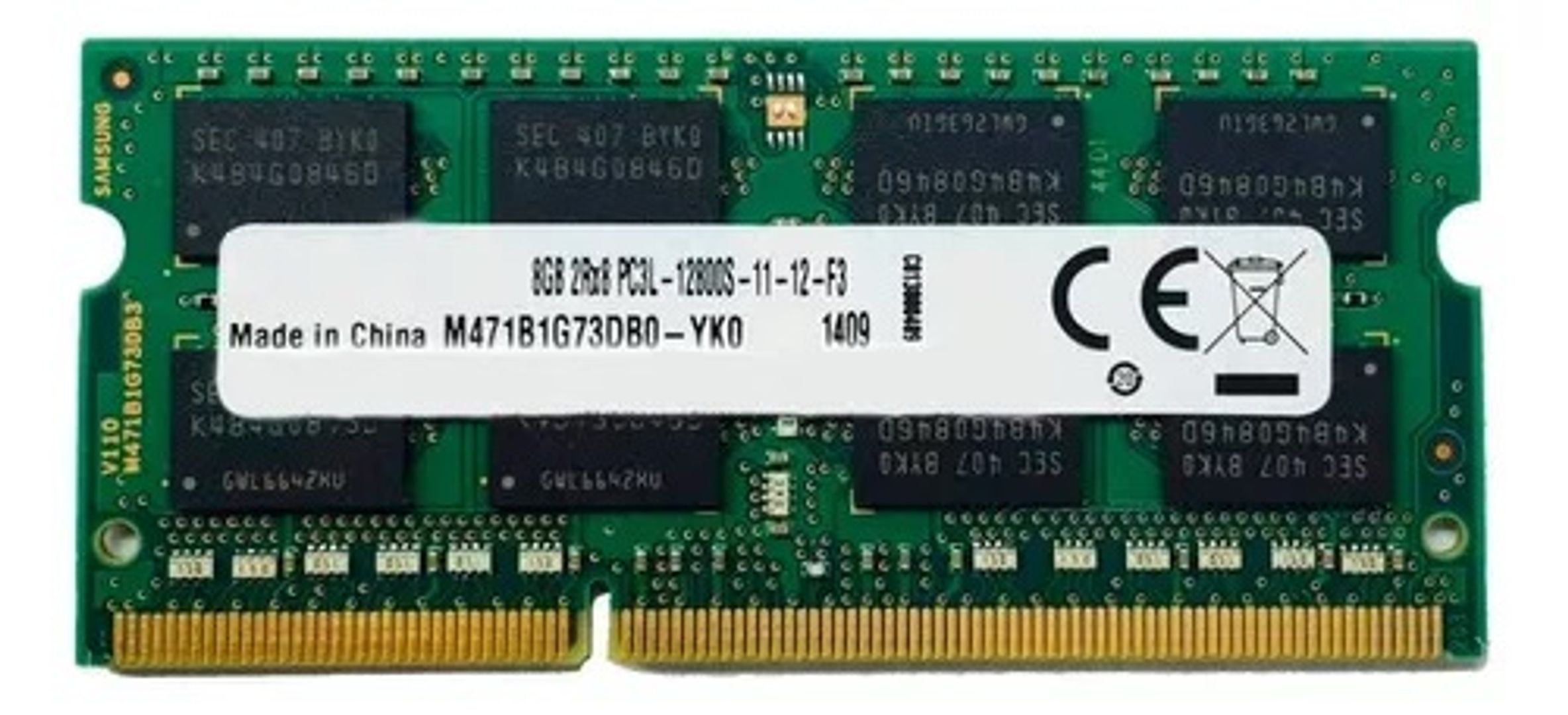 Memoria DDR3 para Portátil 2GB