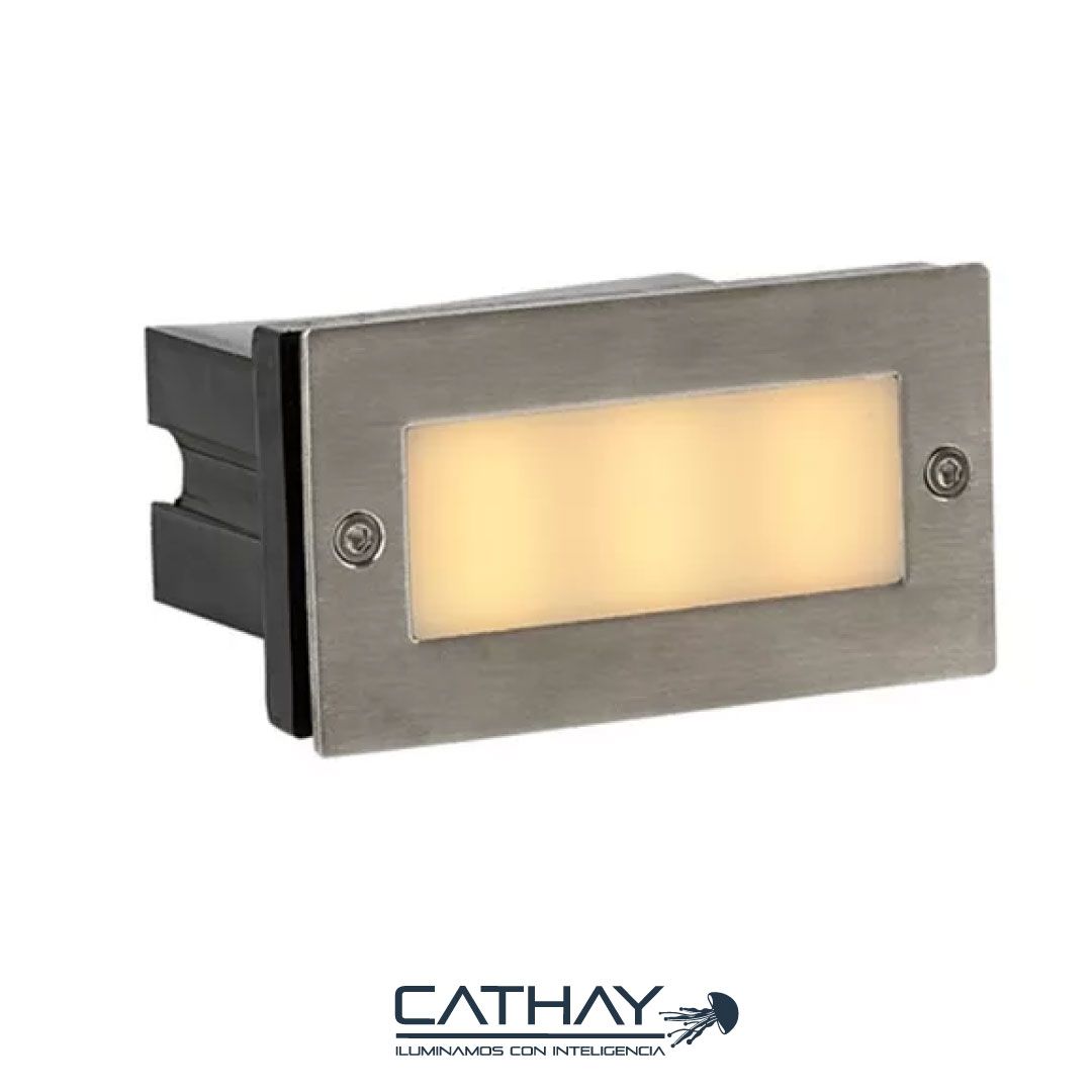 APLIQUE RECTANGULAR DE INCRUSTAR 