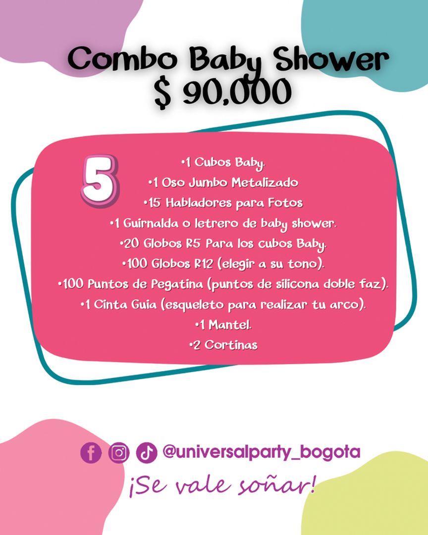 COMBO BABY SHOWER # 5 