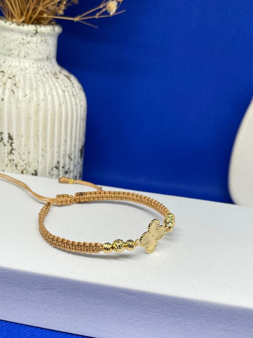 Pulsera van cleef diamantada balin italy 3mm y 5mm 