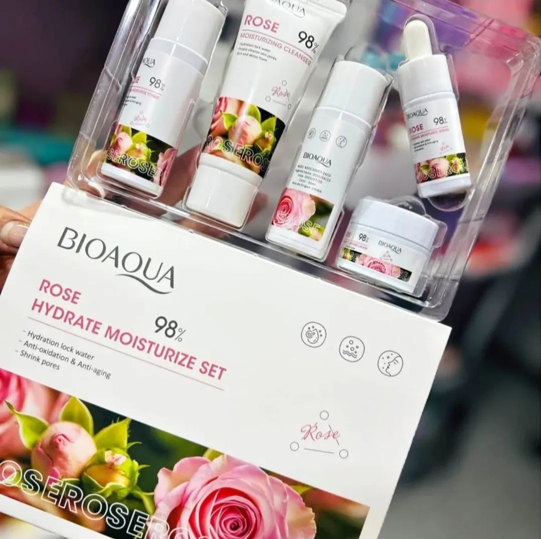 Kit mini favoritos rosas bioaqua 