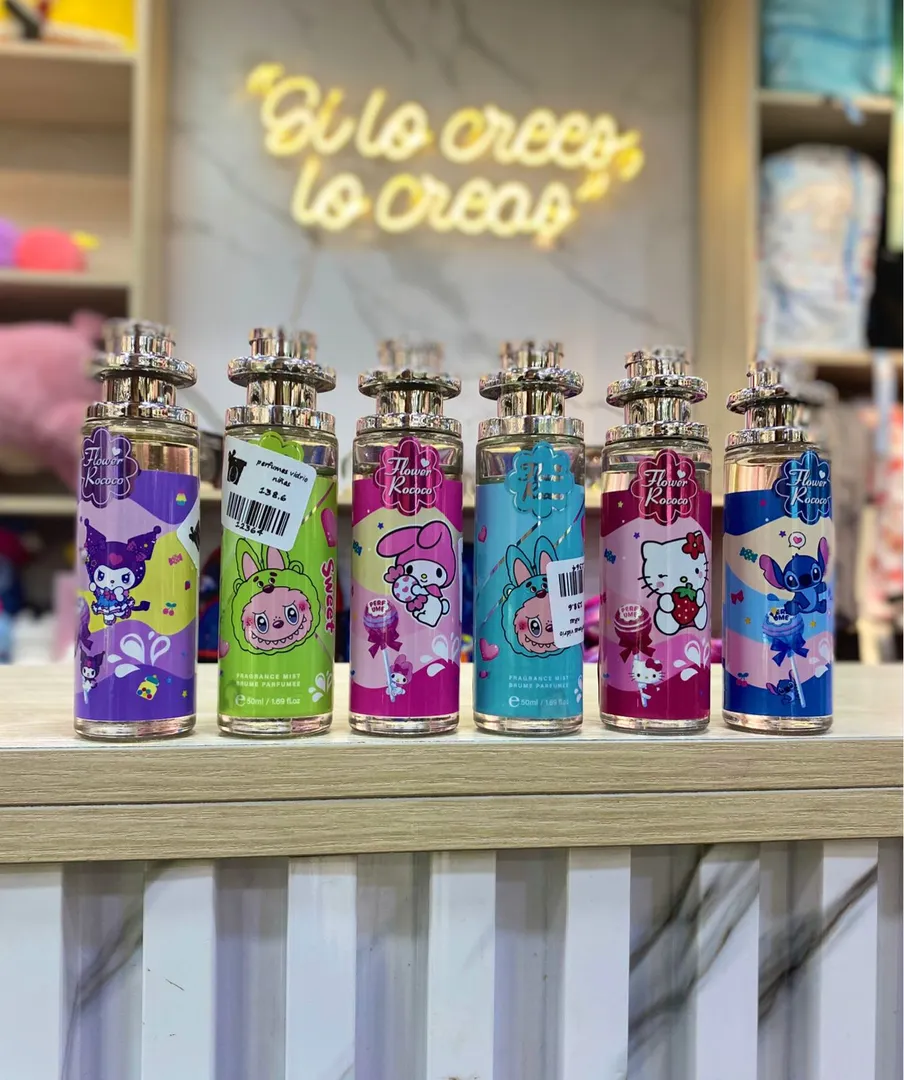 PERFUME VIDRIO NIÑAS 