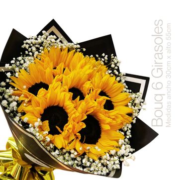 BOUQUET GIRASOLES - imagen 1