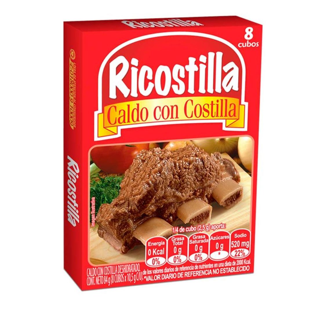 RICOSTILLA*8CUBOS*84G
