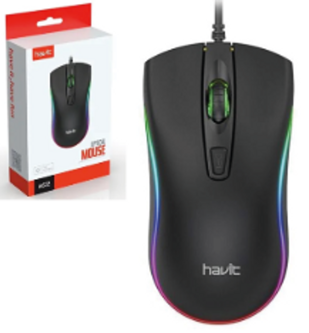 MOUSE GAMER HAVIT NEGRO