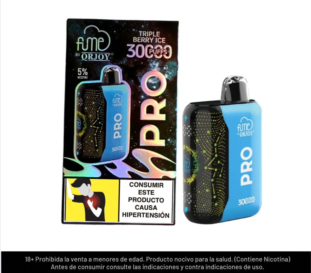 Fume Pro Triple Berry Ice 30.000 Puffs