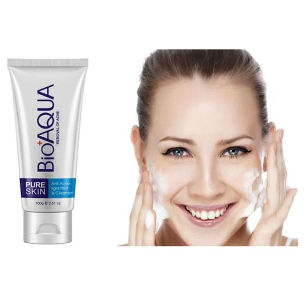Jabón Limpiador Facial Acné Bioaqua