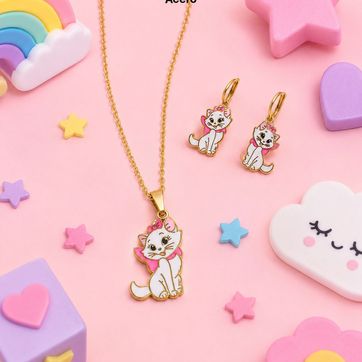 Imagen del producto Juego gato infantil en acero