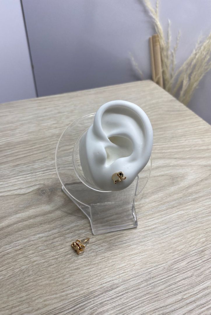 Topo elefante, oro rosa, covergold 