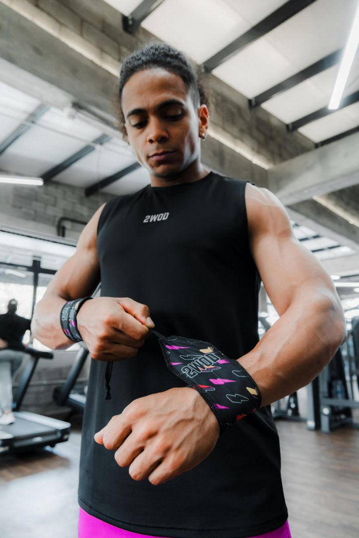 MUÑEQUERAS FIJAS RAYOS COLORES 