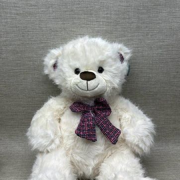 Imagen del producto OSO BLANCO CON LAZO 50 CM