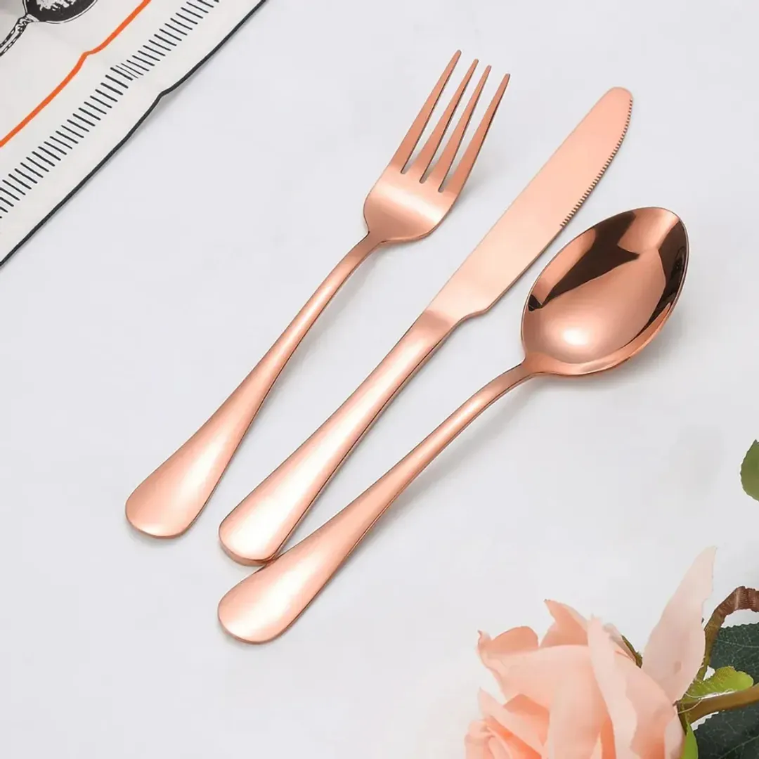 SET CUBIERTOS Y CUCHILLOS X20 PIEZAS