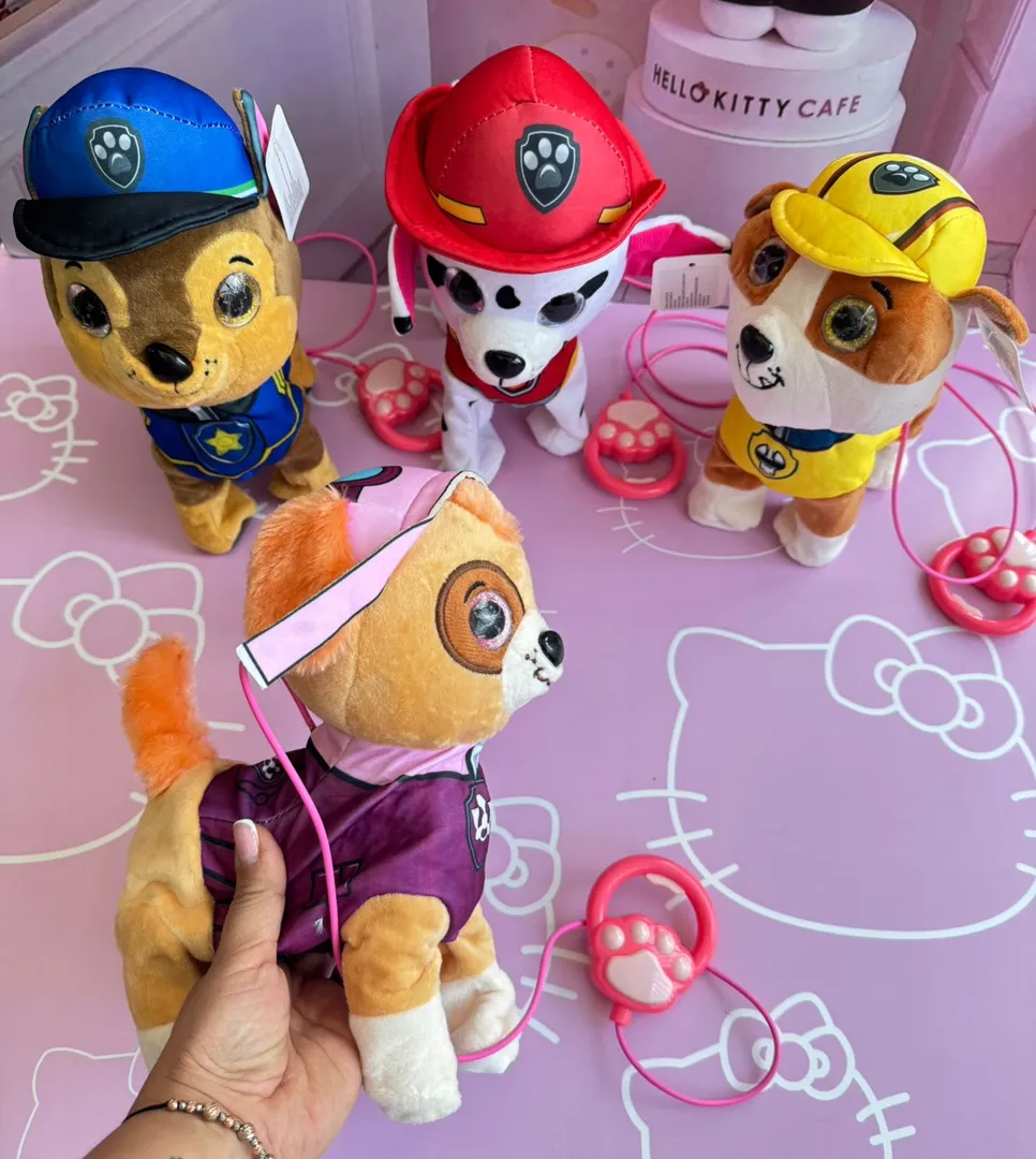 Perritos paw patrol caminadores 