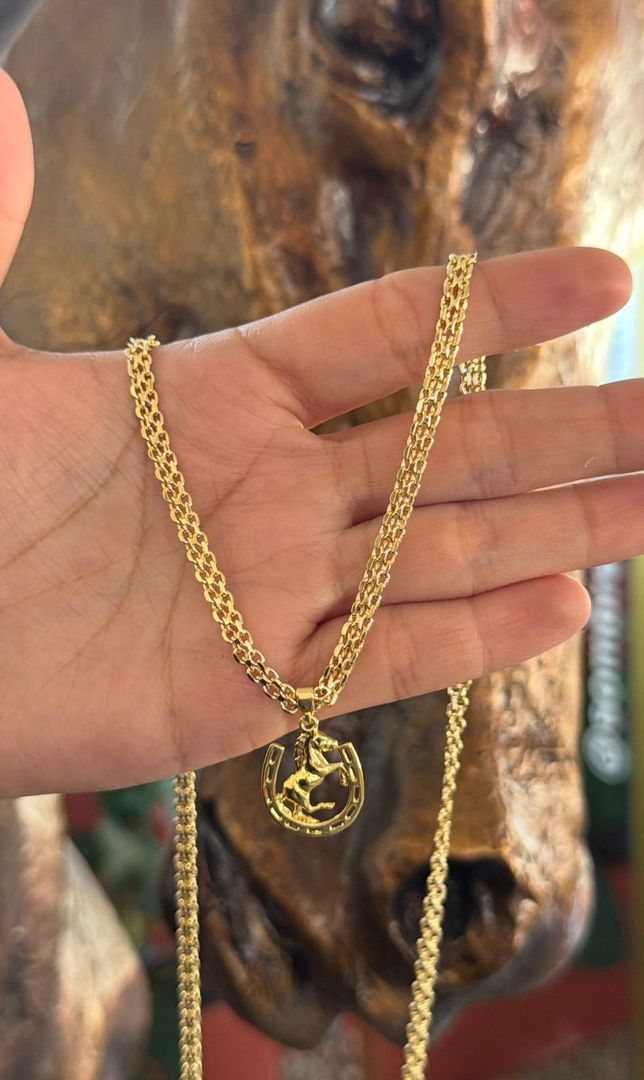 CADENA CABALLISTA TEJIDO TIPO CHINESCA