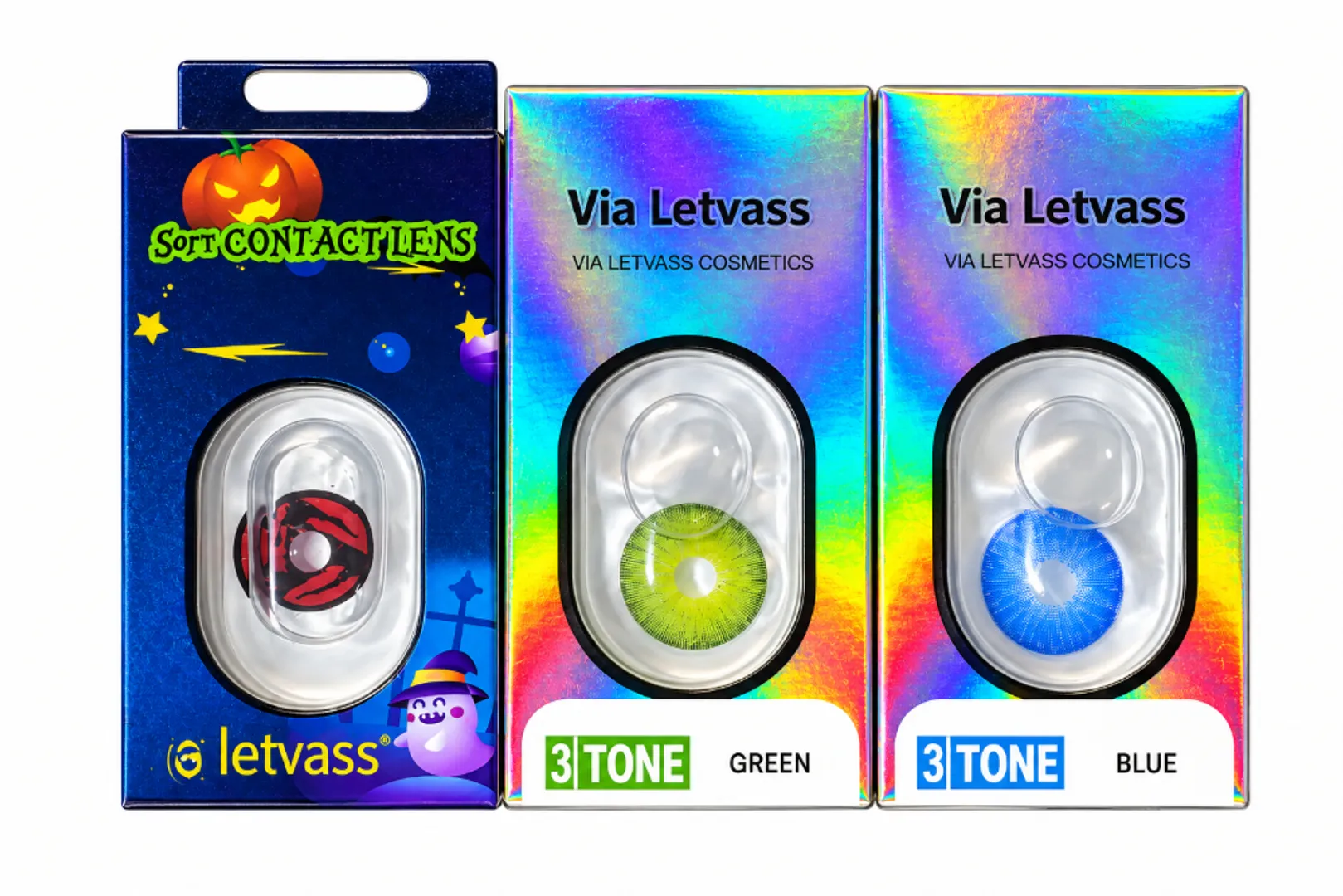 LENTES DE CONTACTO LENTILLAS VIA LETVASS HALLOWEEN