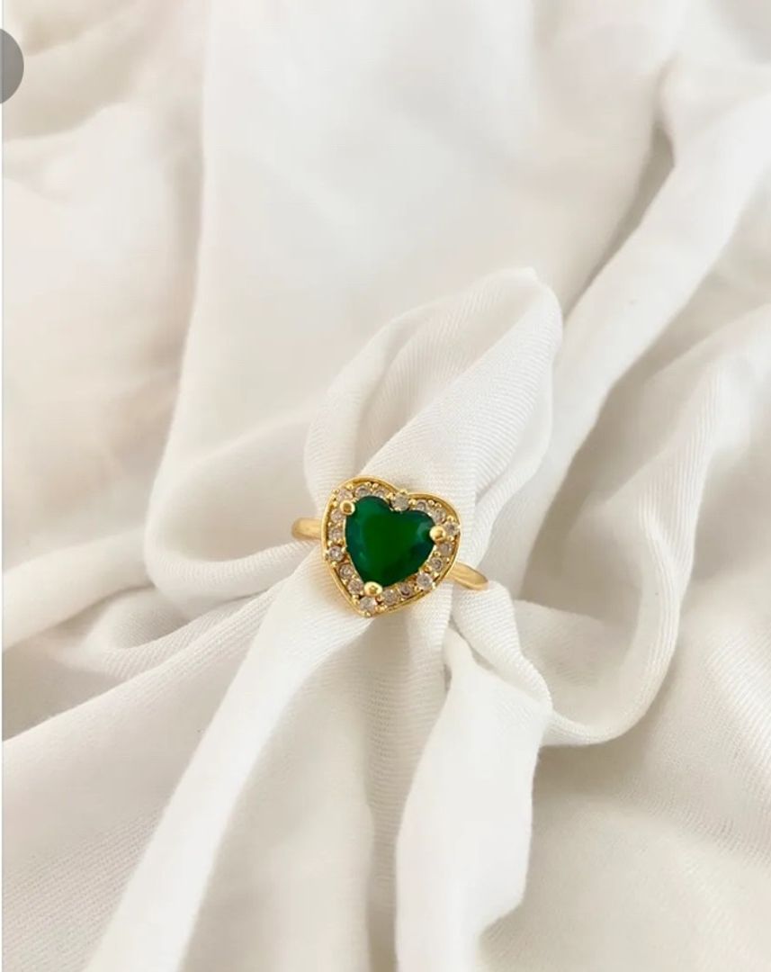 ANILLO PIEDRA VERDE 3