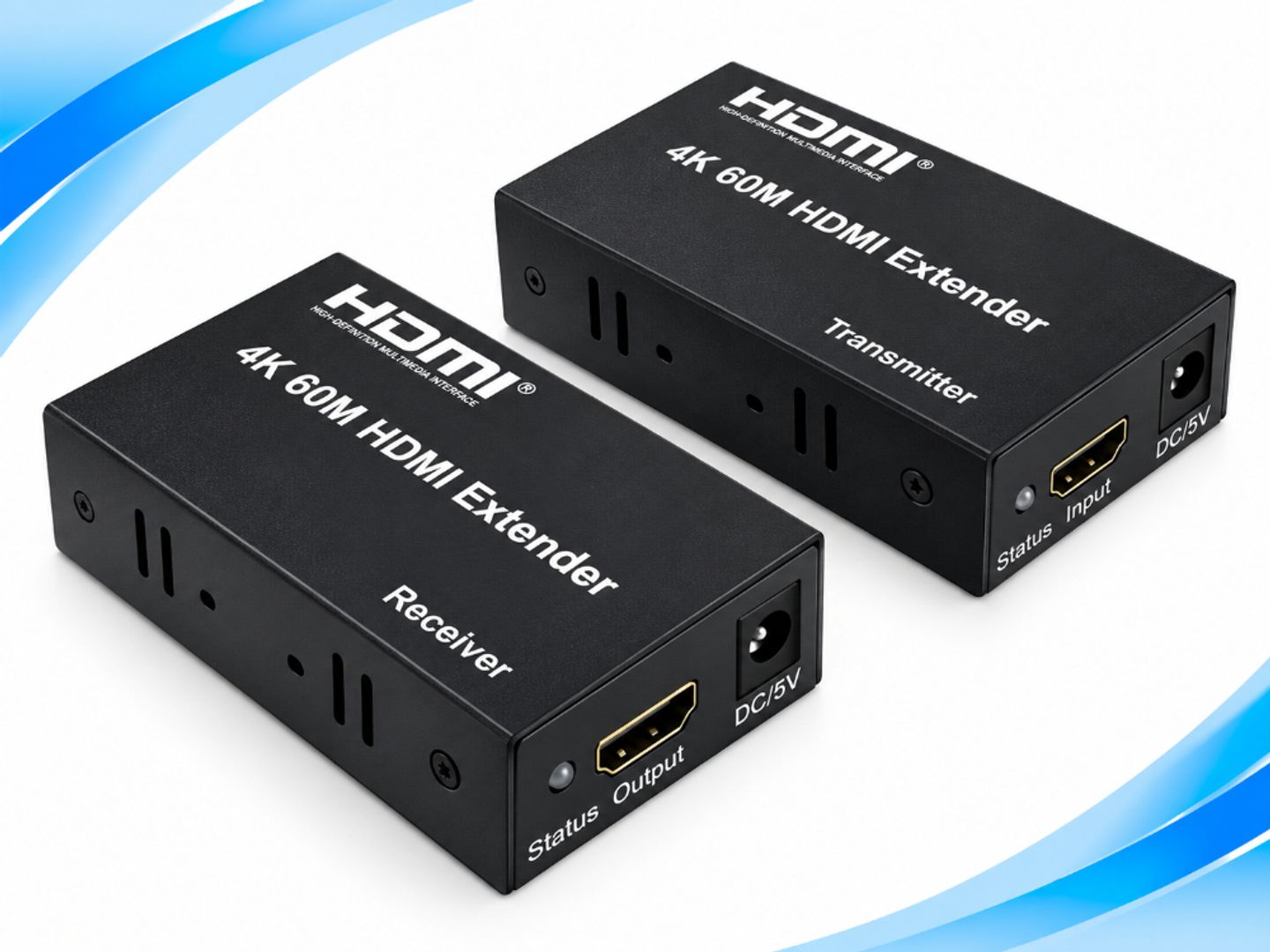 EXTENSOR HDMI 4K – TRANSMISOR Y RECEPTOR