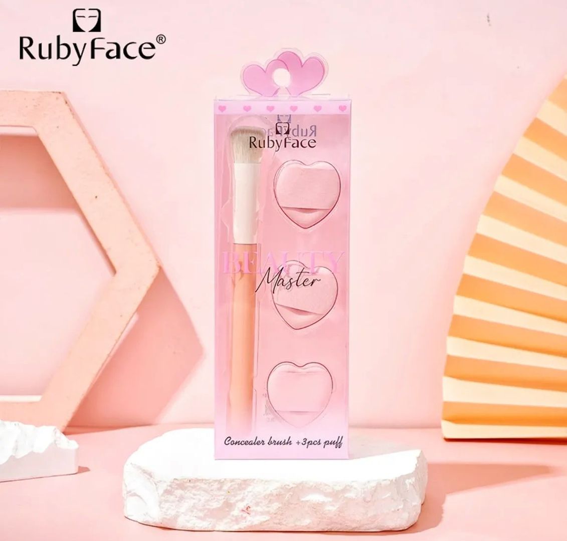 Set de brocha y esponjas Ruby Face 