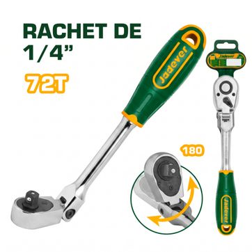 Imagen del producto RATCHET 1/4" 72T 200MM