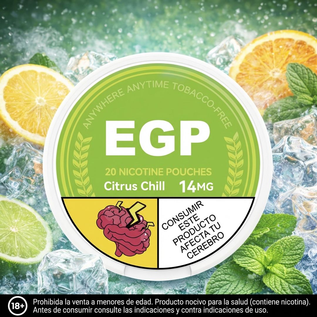 Egp Citrus Chill 14mg - Parches De Nicotina