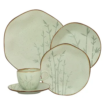 Imagen del producto VAJILLA RYO BAMBU 20PZ CERAMICA
