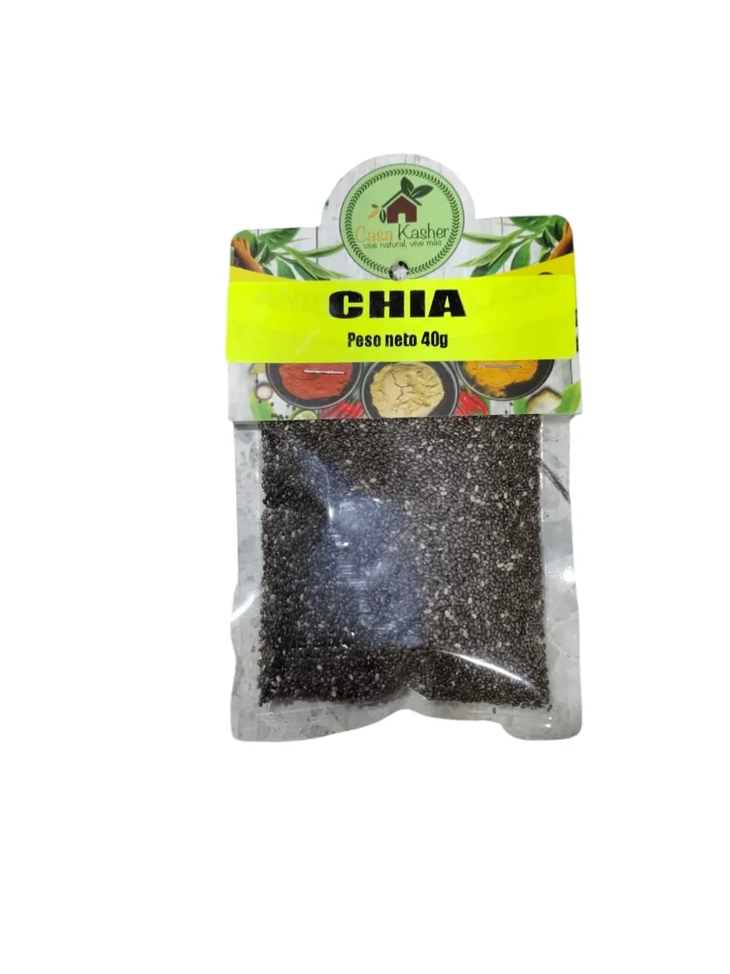 SEMILLAS CHIA CASA KASHER*40G
