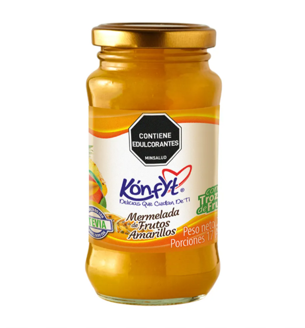 KONFYT MERMELADA DE FRUTOS AMARILLOS