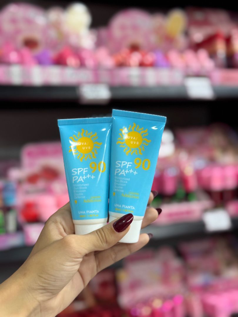 Protector solar facial SPF 90 2x5.000