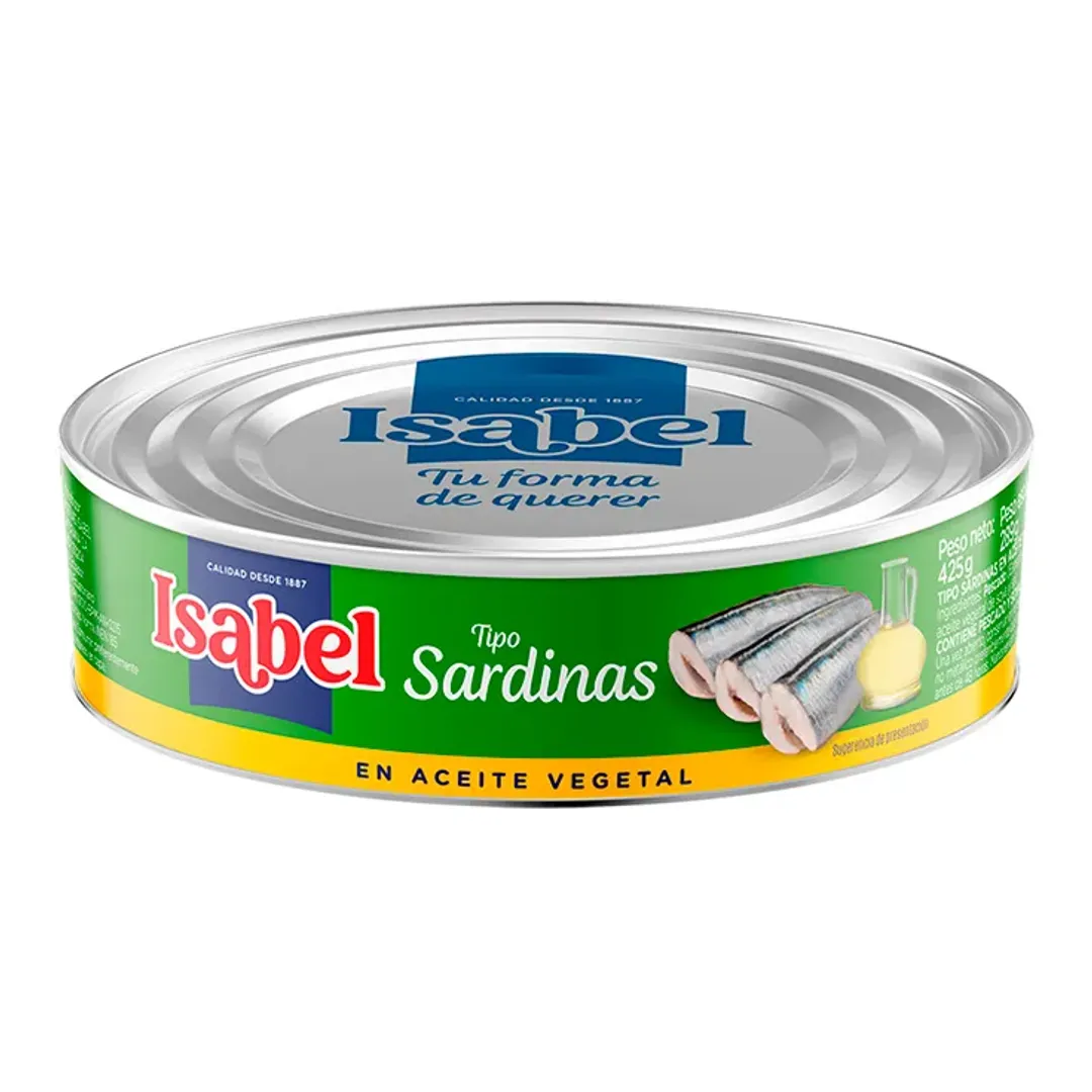 SARDINA ISABEL ACEITE*425G