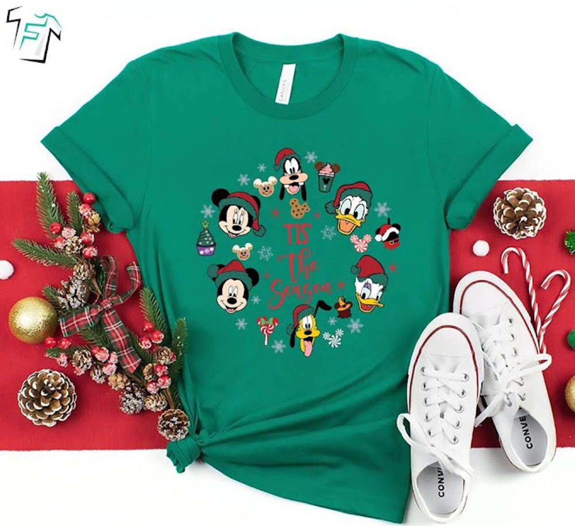 CAMISETA NAVIDEÑA FAMILIA 