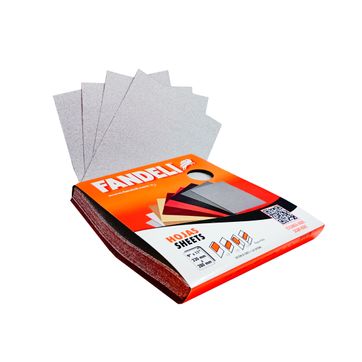 LIJA EN SECO ROJA FANDELI GRANO - imagen 1