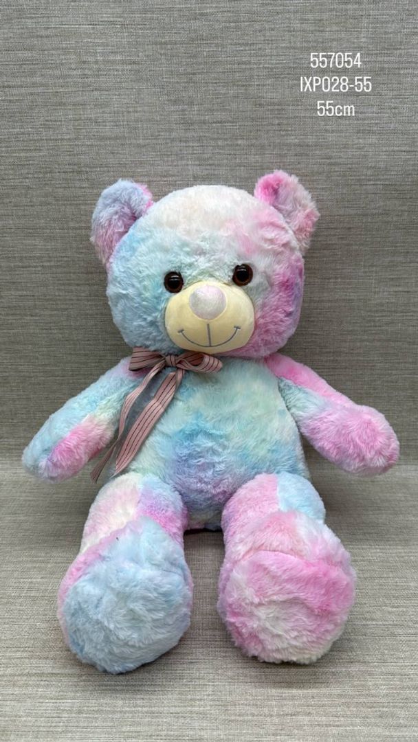 OSO PATAS LARGAS MULTICOLOR 55 CM