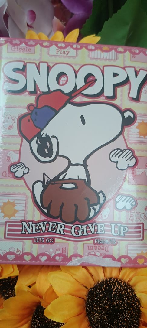 Libreta Snoopy 