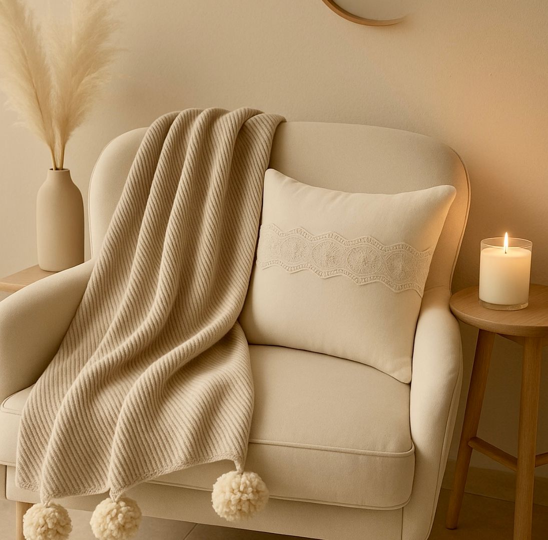 Manta / Pie de Cama VENDIDA 