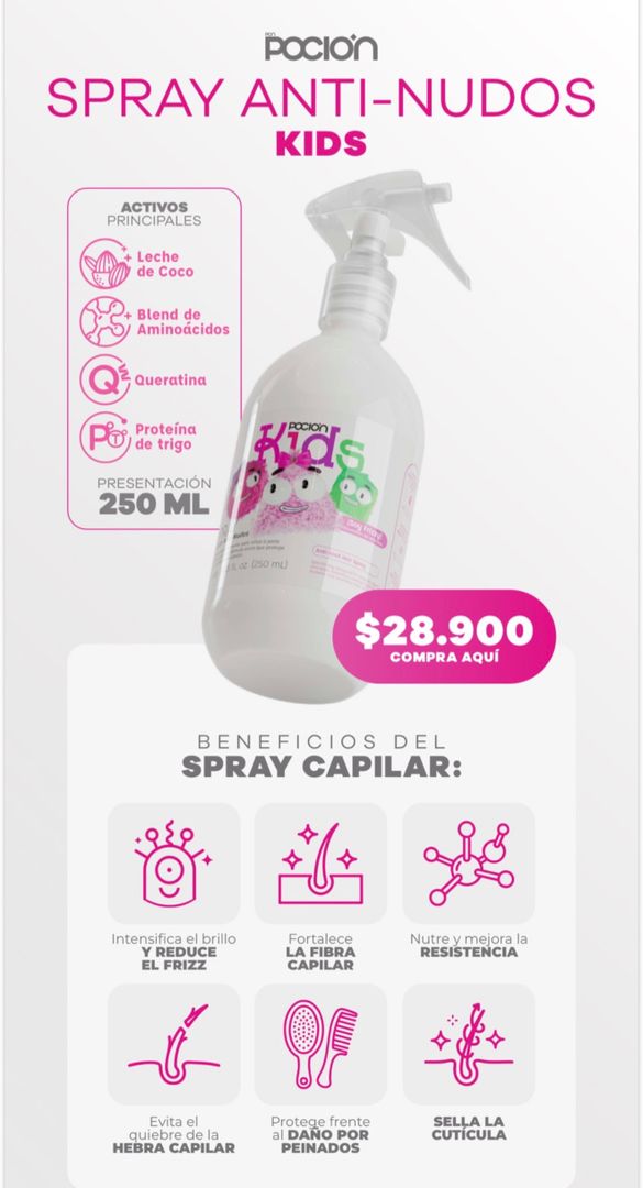Spray capilar kids 