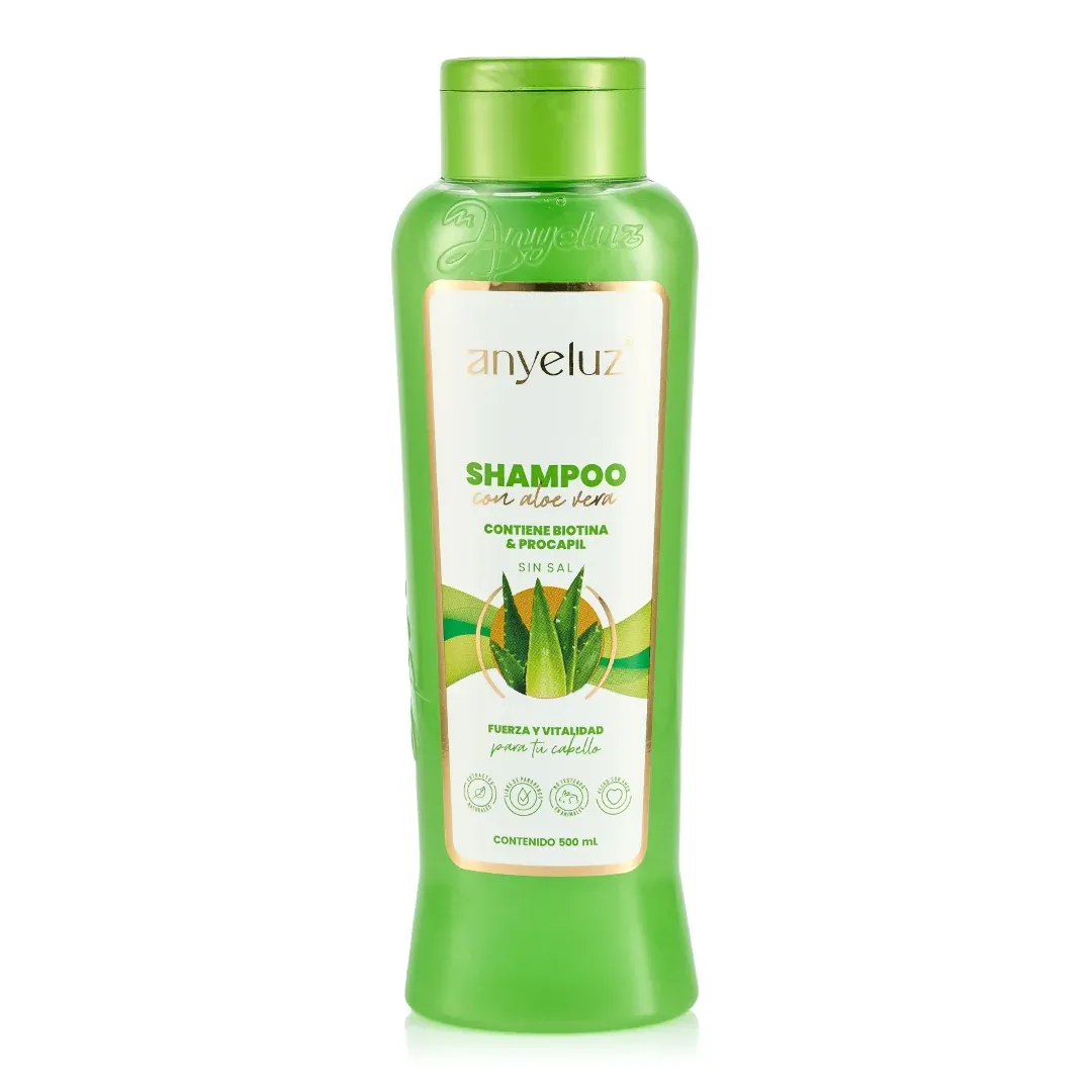 Shampoo con aloe Vera 