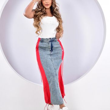 FALDA TIPO ADIDAS  - imagen 1