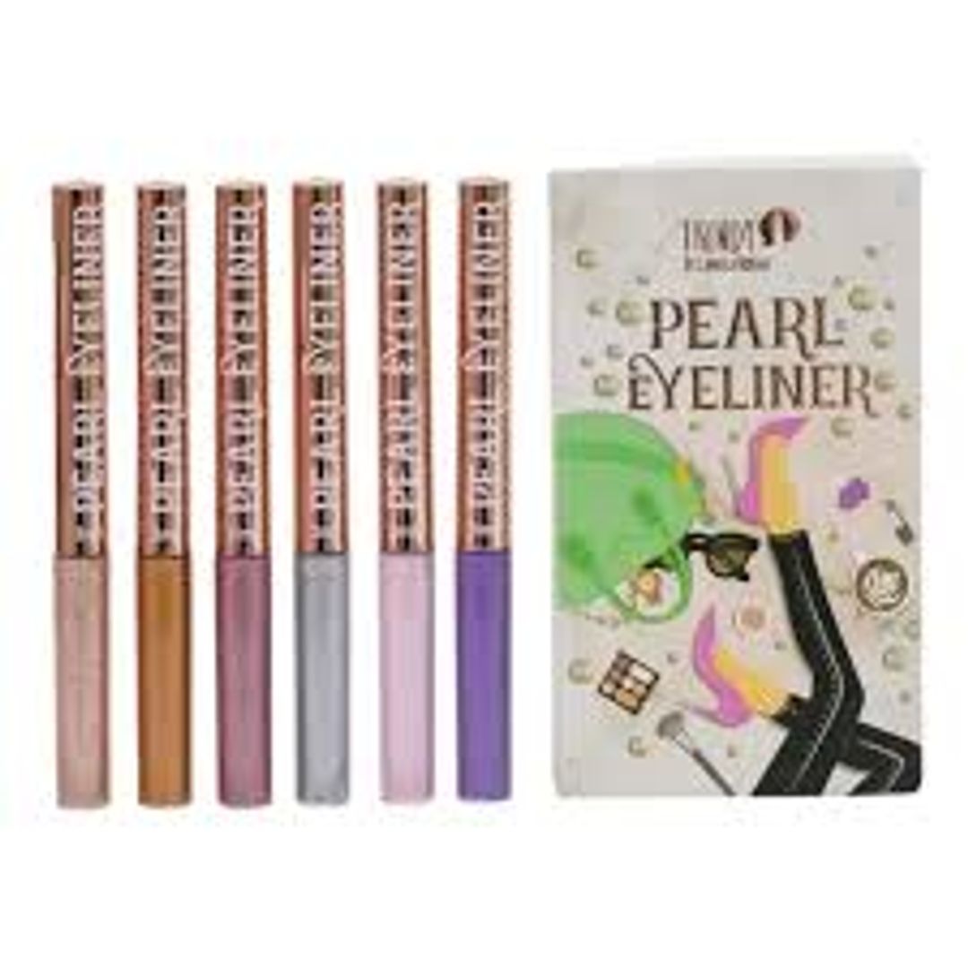 kit x6 delineadores perlados trendy ref pe08