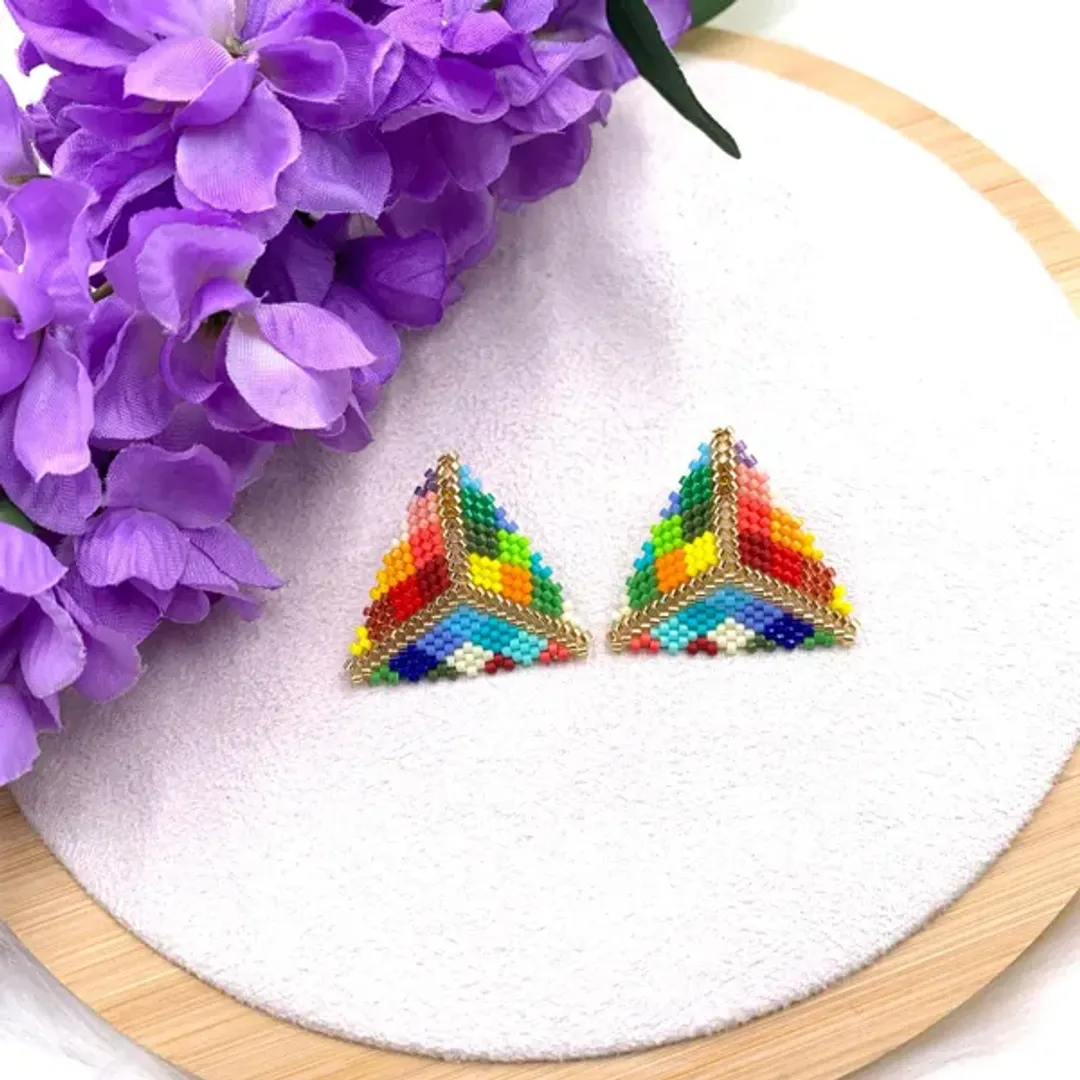 topo rombo multicolor