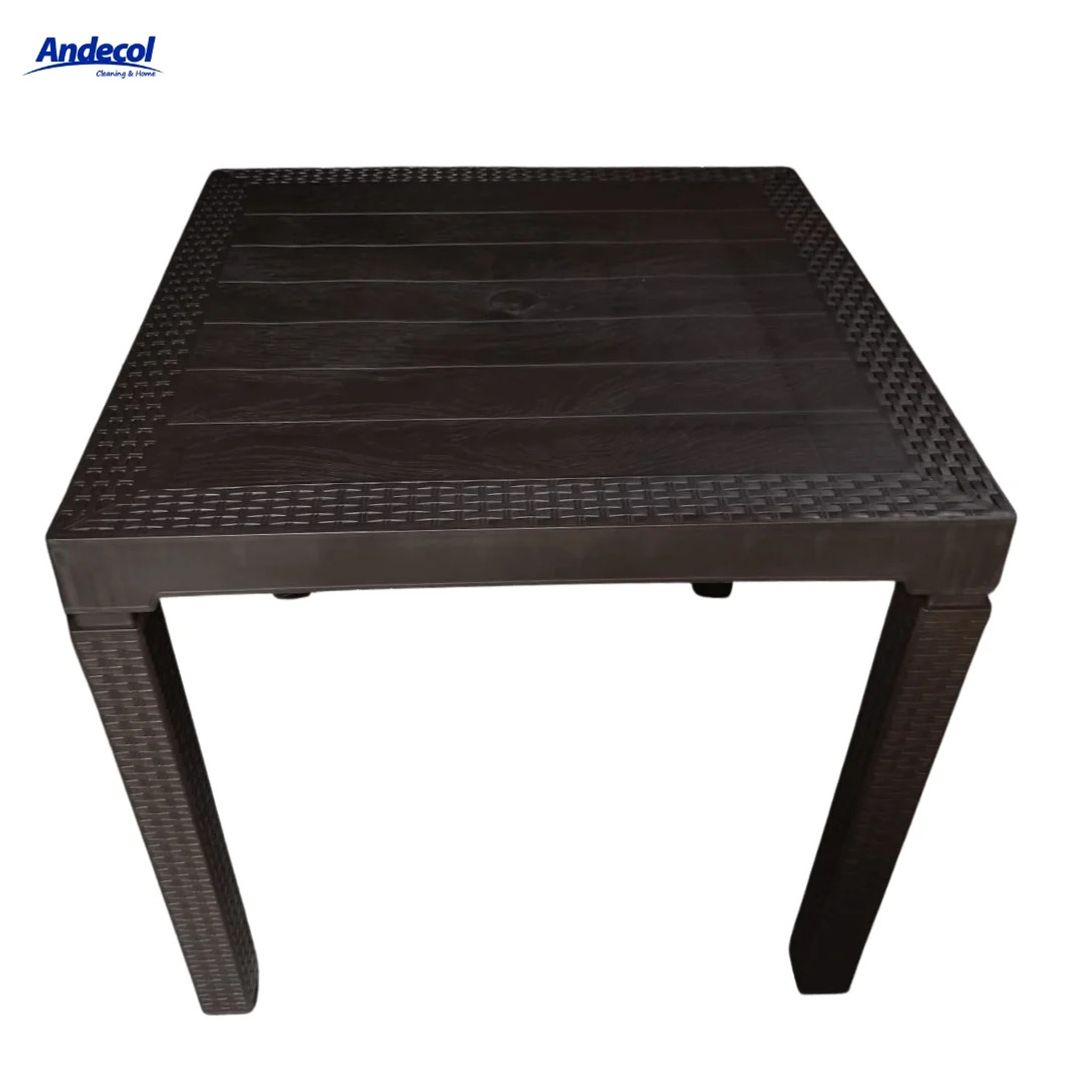 MESA ANDECOL RATTAN TAYRUNA MARRÓN