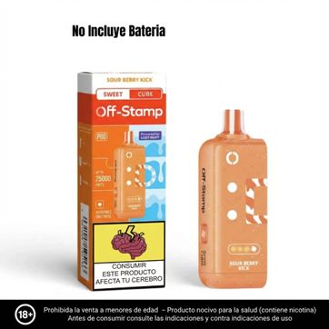 Pod Off Stamp Sour Berry Kick 35.000 Puffs - Dulce - imagen 1