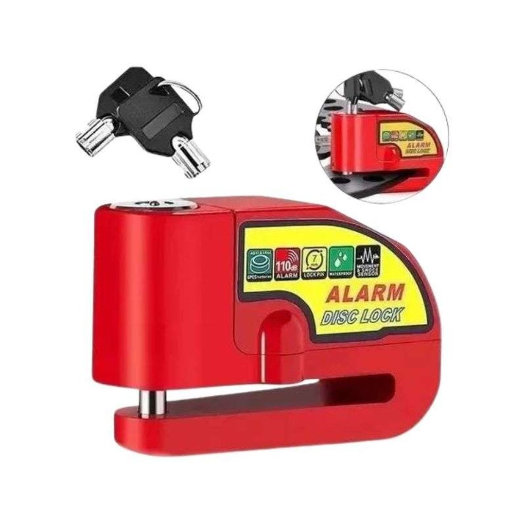 CANDADO DISCO MOTO ALARMA PESADO LK603