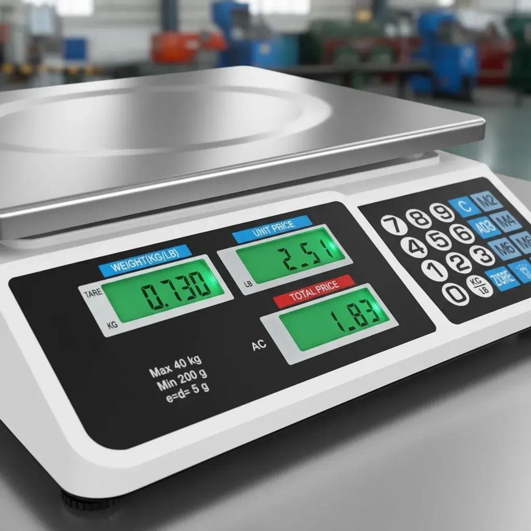 BÁSCULA DIGITAL COPKIM 40 KG CON PANTALLA LCD