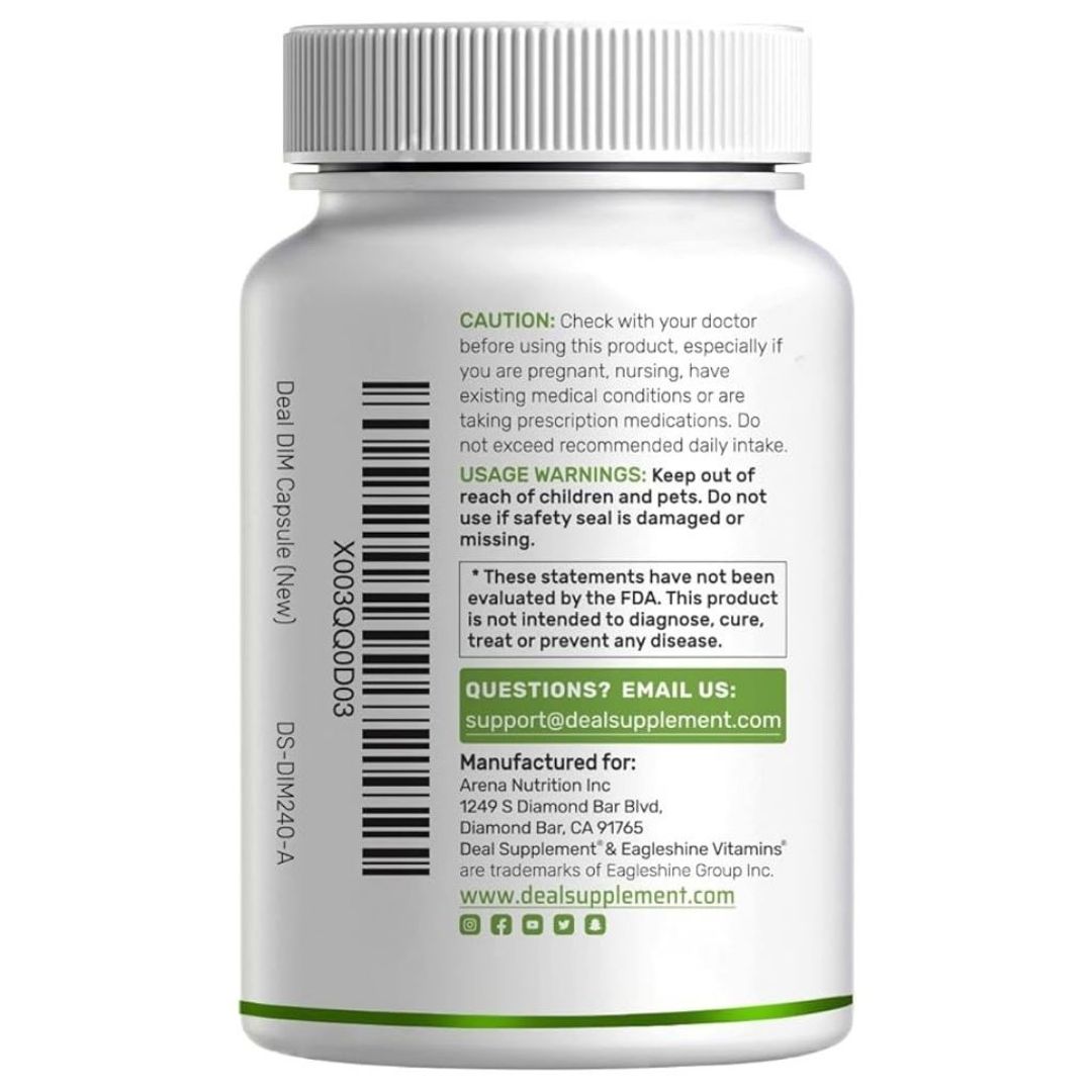 DIM de 300 mg 240cap DEAL SUPPLEMENT