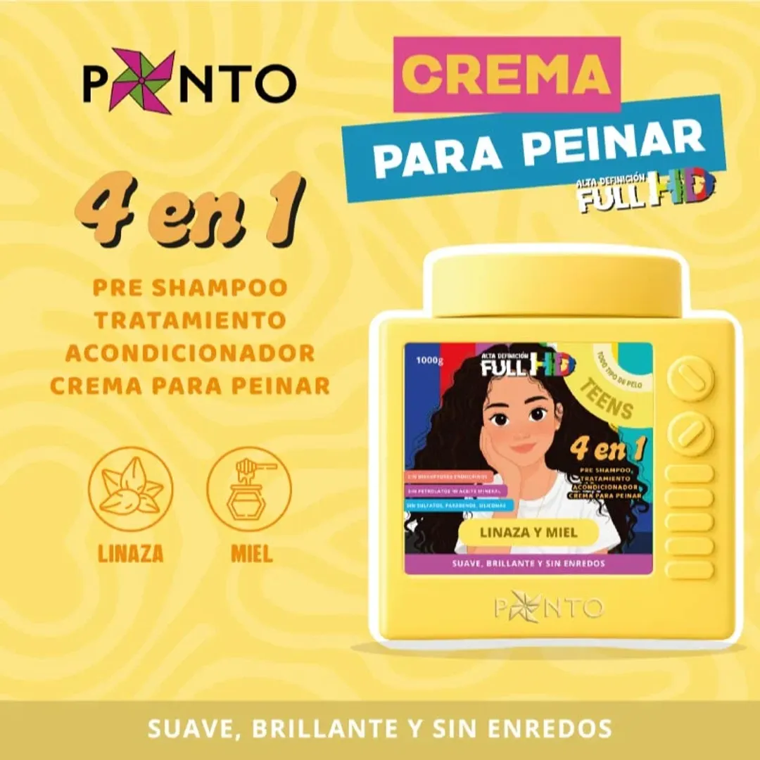 Crema para peinar teens 